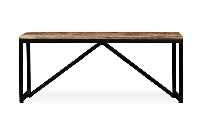Penkki kiinteä mangopuu 110x35x45 cm - Ruskea - Huonekalut - Tuoli & nojatuoli - Penkki - Eteispenkki