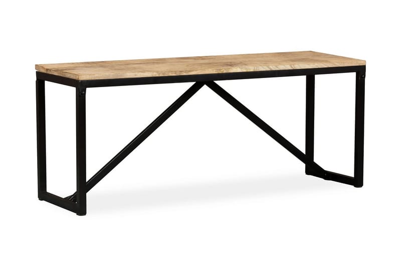 Penkki kiinteä mangopuu 110x35x45 cm - Ruskea - Huonekalut - Tuoli & nojatuoli - Penkki - Eteispenkki