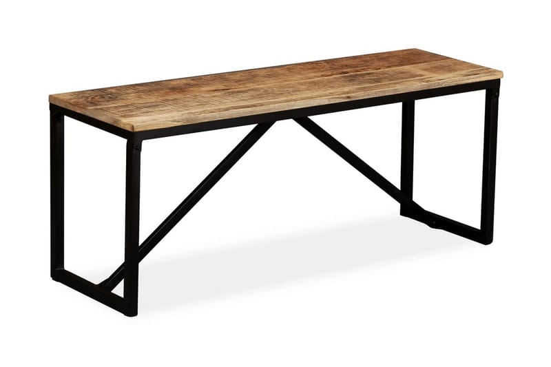 Penkki kiinteä mangopuu 110x35x45 cm - Ruskea - Huonekalut - Tuoli & nojatuoli - Penkki - Eteispenkki