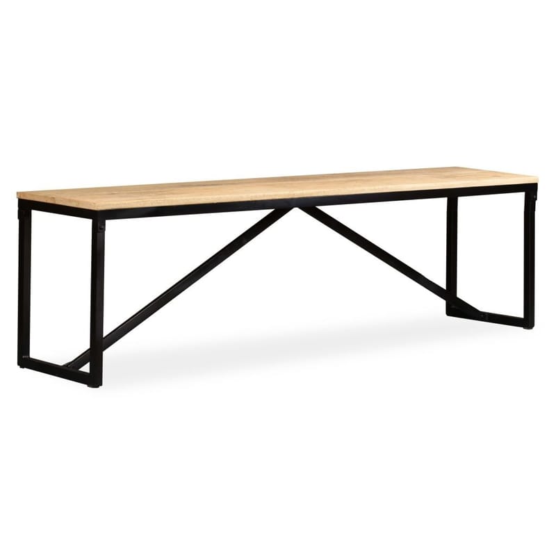 Penkki kiinteä mangopuu 160x35x45 cm - Ruskea - Huonekalut - Tuoli & nojatuoli - Penkki - Eteispenkki