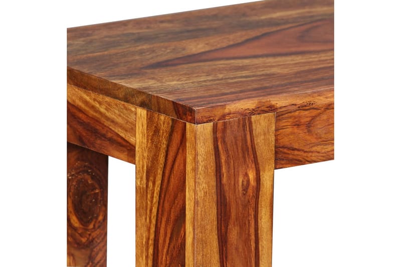 Penkki Kiinteä seesampuu 110x35x45 cm - Ruskea - Huonekalut - Tuoli & nojatuoli - Penkki - Eteispenkki