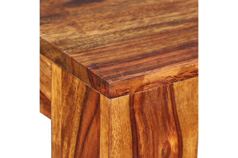 Penkki Kiinteä seesampuu 110x35x45 cm - Ruskea - Huonekalut - Tuoli & nojatuoli - Penkki - Eteispenkki