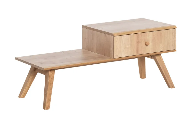 Penkki Nature säilytyksellä Puu/Luonnonväri - VOX - Huonekalut - Tuoli & nojatuoli - Penkki - Eteispenkki