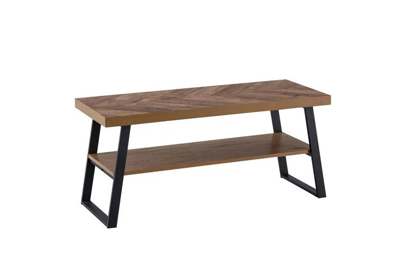 Penkki Wohnling Tammi kalanruotokuvio hyllyllä, tukevat metallirungot, moderni ilme, undefined