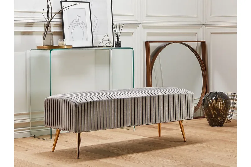 Penkki Pezzano - Harmaa - Huonekalut - Tuoli & nojatuoli - Penkki - Eteispenkki