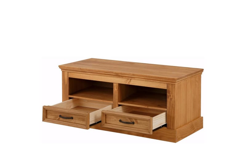 Selma Kengätuoli 100 cm - Luonto - Huonekalut - Tuoli & nojatuoli - Penkki - Eteispenkki - Kenkäteline penkillä