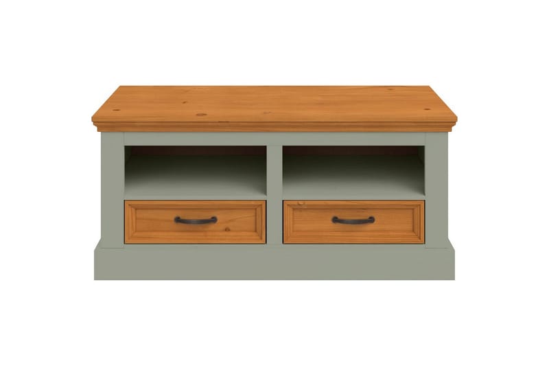 Selma Kengätuoli 100 cm - Vihreä - Huonekalut - Tuoli & nojatuoli - Penkki - Eteispenkki - Kenkäteline penkillä