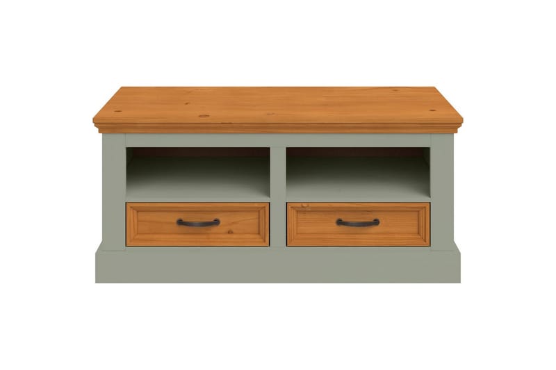 Selma Kengätuoli 100 cm - Vihreä - Huonekalut - Tuoli & nojatuoli - Penkki - Eteispenkki - Kenkäteline penkillä