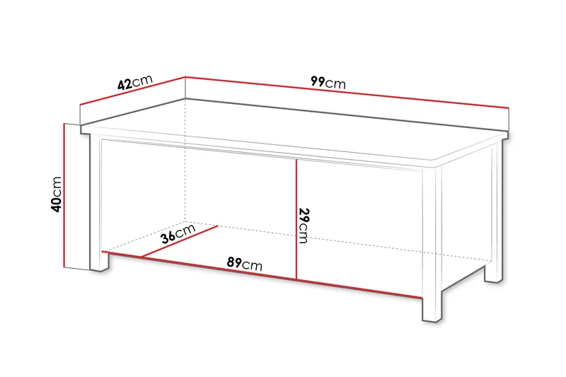 Storys Kenkäpenkki 99 cm - Valkoinen - Huonekalut - Tuoli & nojatuoli - Penkki - Eteispenkki - Kenkäteline penkillä
