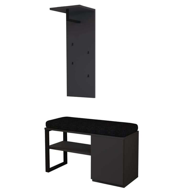 Uniqo eteisteline setti 35x90x35 cm, Antrasiitti