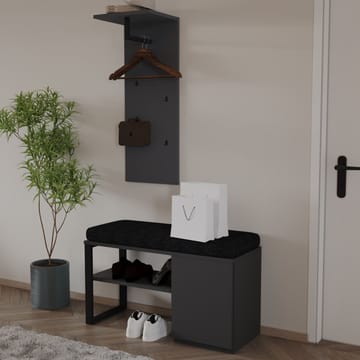 Uniqo eteisteline setti 35x90x35 cm - Antrasiitti - Huonekalut - Tuoli & nojatuoli - Penkki - Eteispenkki