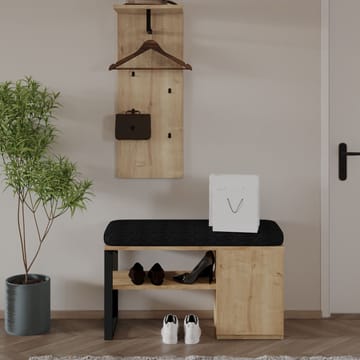 Uniqo eteisteline setti 35x90x35 cm - Sapphire Oak - Huonekalut - Tuoli & nojatuoli - Penkki - Eteispenkki