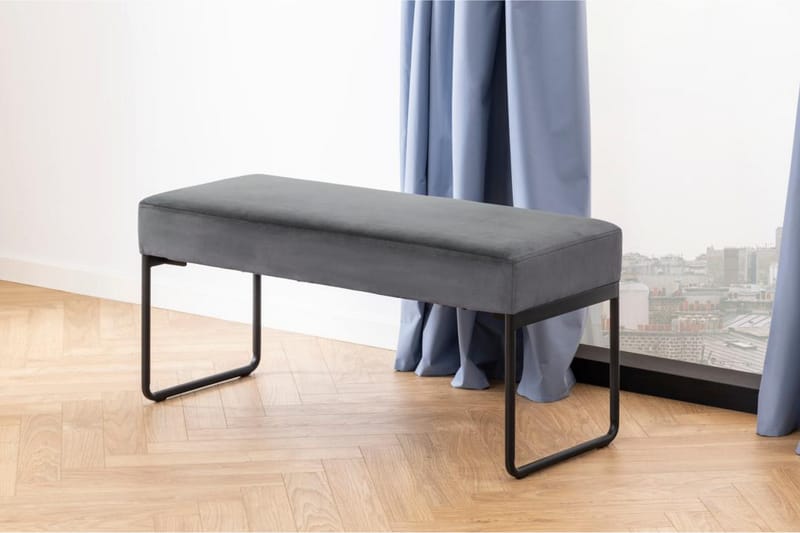Fairborn Penkki 38 cm - Harmaa - Huonekalut - Tuoli & nojatuoli - Penkki - Eteispenkki