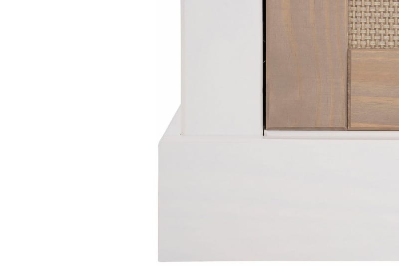 TV-taso Cradock 95 cm - Valkoinen/Harmaa - Huonekalut - TV- & Mediakalusteet - Tv taso & Mediataso