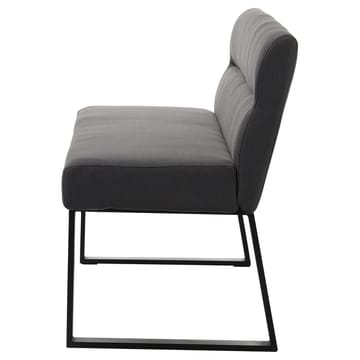 Matbänk Loft24 Antracit - Antrasiitti - Huonekalut - Tuoli & nojatuoli - Penkki - Penkki selkänojalla