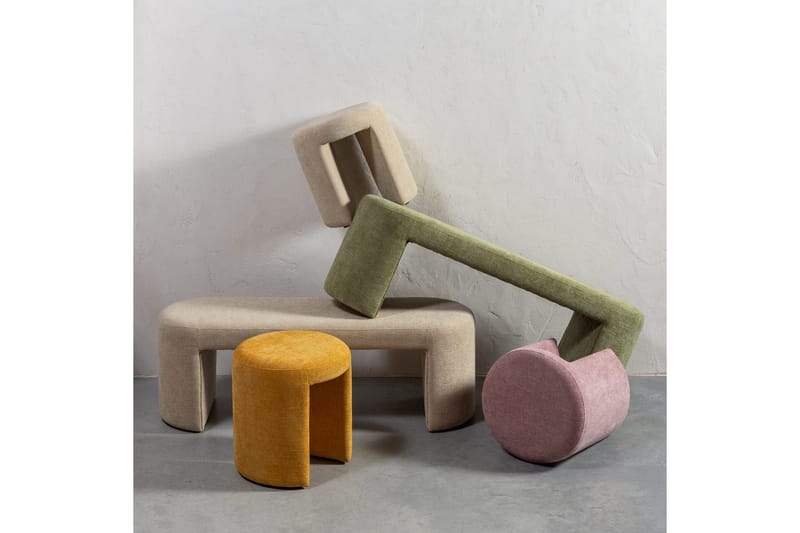 Penkki Jacob - Oliivinvihreä - Huonekalut - Tuoli & nojatuoli - Penkki - Eteispenkki