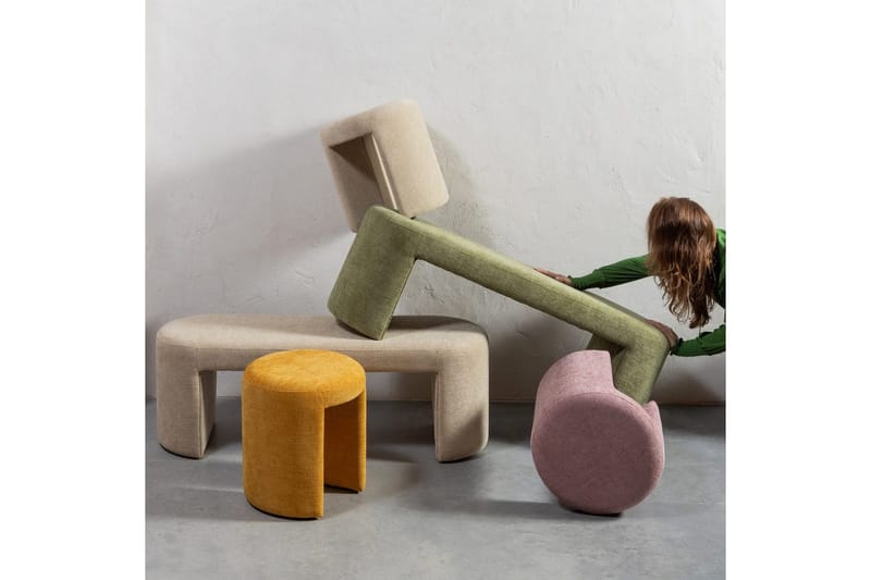 Penkki Jacob - Oliivinvihreä - Huonekalut - Tuoli & nojatuoli - Penkki - Eteispenkki