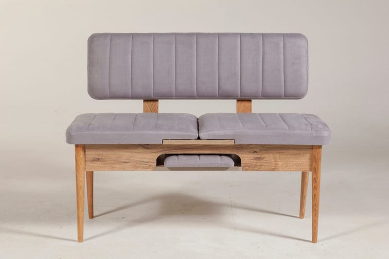 Penkki Orrest 85 cm - Puu/Luonnonväri - Huonekalut - Tuoli & nojatuoli - Penkki - Penkki selkänojalla