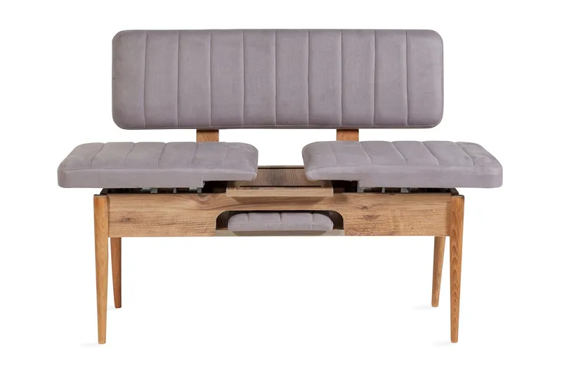 Penkki Orrest 85 cm - Puu/Luonnonväri - Huonekalut - Tuoli & nojatuoli - Penkki - Penkki selkänojalla