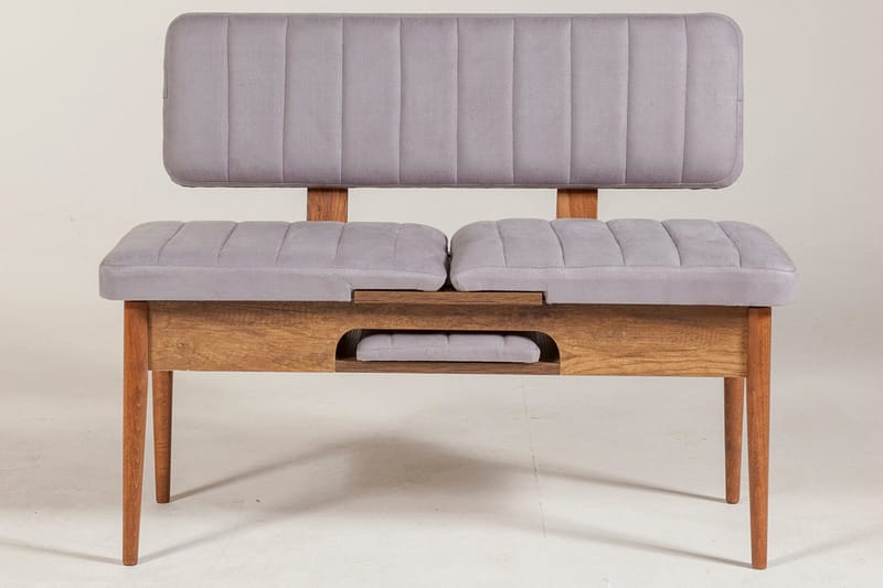 Penkki Orrest 85 cm - Pähkinä - Huonekalut - Tuoli & nojatuoli - Penkki - Penkki selkänojalla