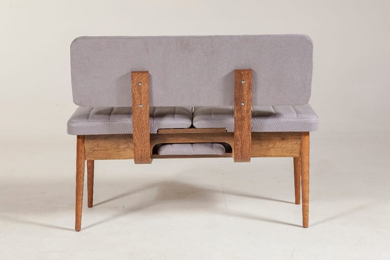 Penkki Orrest 85 cm - Pähkinä - Huonekalut - Tuoli & nojatuoli - Penkki - Penkki selkänojalla