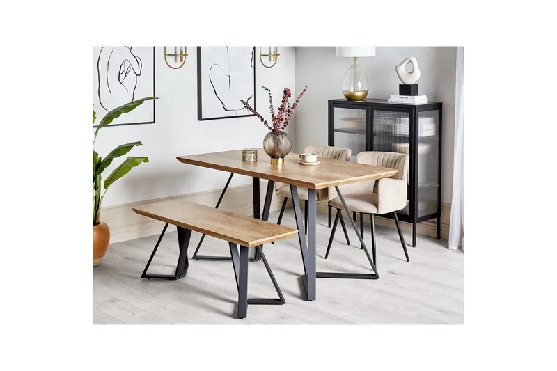 Penkki Upton - Huonekalut - Tuoli & nojatuoli - Penkki - Eteispenkki