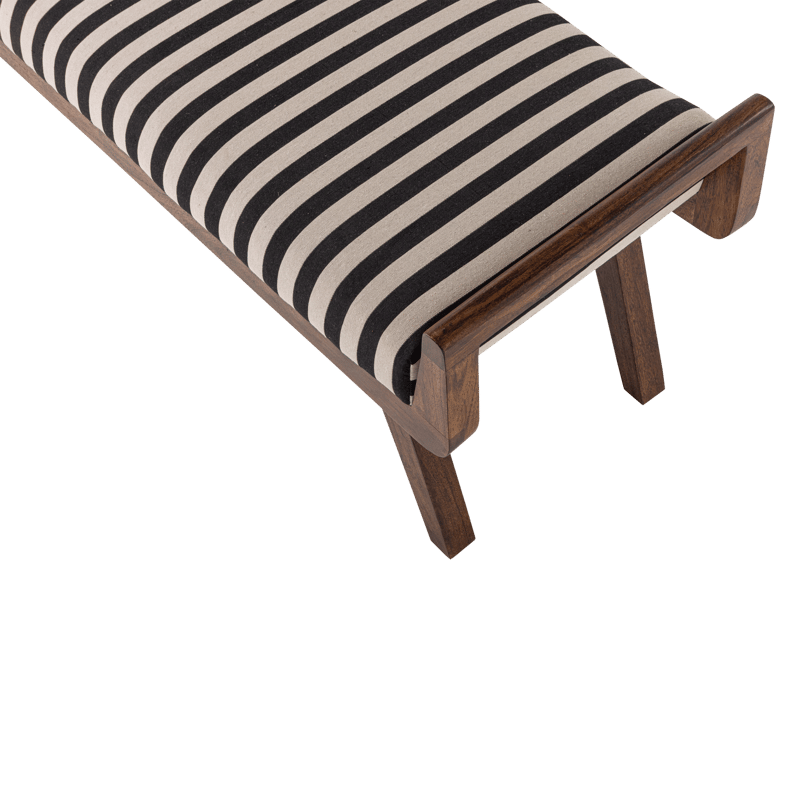 Penkki Valo 157 cm - Musta/Valkoinen - Huonekalut - Tuoli & nojatuoli - Penkki - Eteispenkki