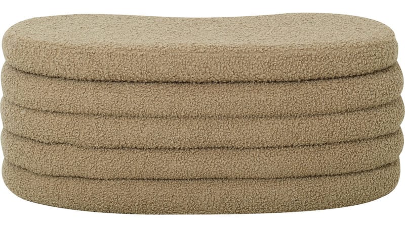 Penkki Valvik orgaanisella muodolla, Beige