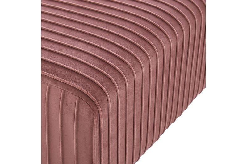 Penkki Paterson Vaaleanpunainen/Kulta - Vaaleanpunainen/Kulta - Huonekalut - Tuoli & nojatuoli - Penkki - Eteispenkki