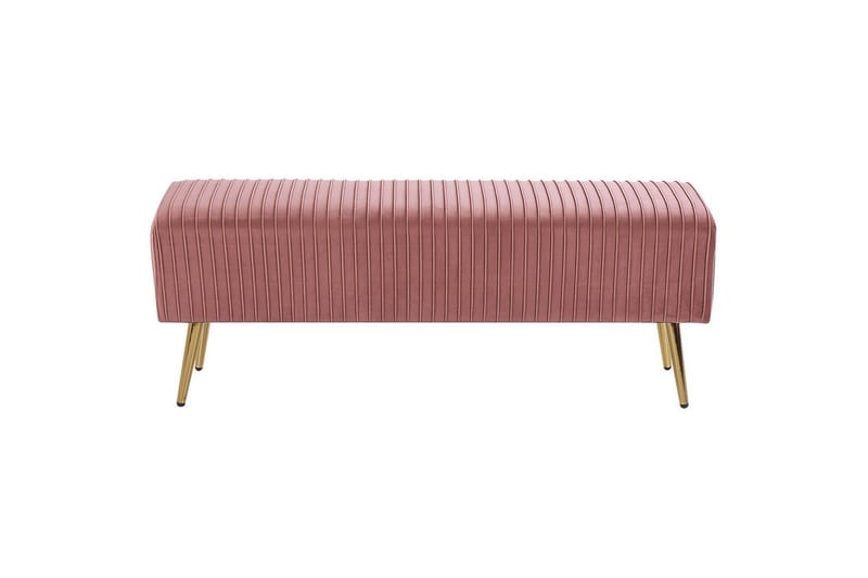 Penkki Paterson Vaaleanpunainen/Kulta - Vaaleanpunainen/Kulta - Huonekalut - Tuoli & nojatuoli - Penkki - Eteispenkki