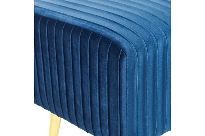 Penkki Paterson Sininen/Kulta - Sininen/Kulta - Huonekalut - Tuoli & nojatuoli - Penkki - Eteispenkki