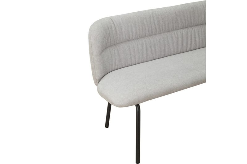 Ruokapenkin Casey Antrasiitti - Antrasiitti - Huonekalut - Tuoli & nojatuoli - Penkki - Penkki selkänojalla