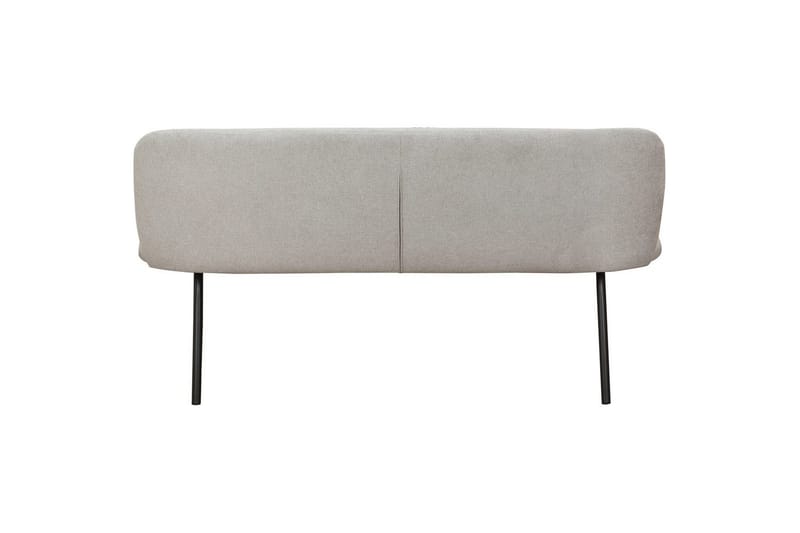 Ruokapenkin Casey Antrasiitti - Antrasiitti - Huonekalut - Tuoli & nojatuoli - Penkki - Penkki selkänojalla