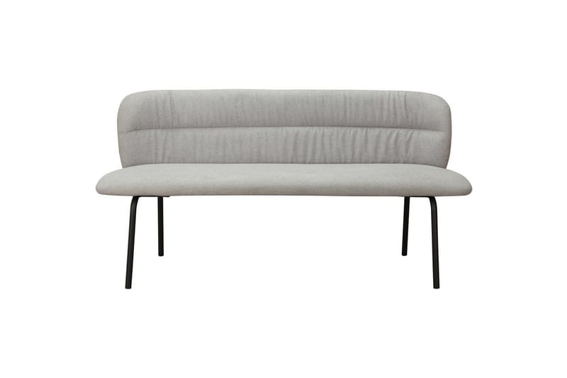 Ruokapenkin Casey Antrasiitti - Antrasiitti - Huonekalut - Tuoli & nojatuoli - Penkki - Penkki selkänojalla