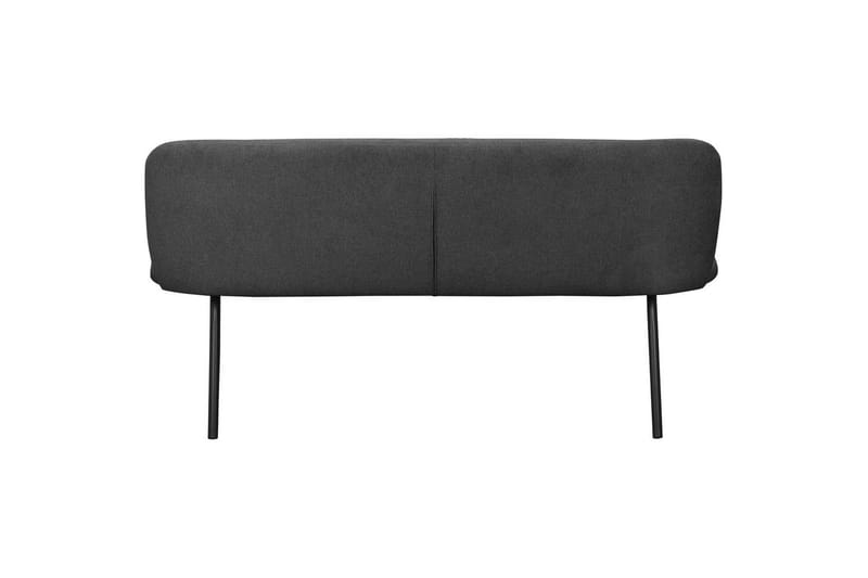 Ruokapenkin Casey Harmaa - Harmaa - Huonekalut - Tuoli & nojatuoli - Penkki - Penkki selkänojalla