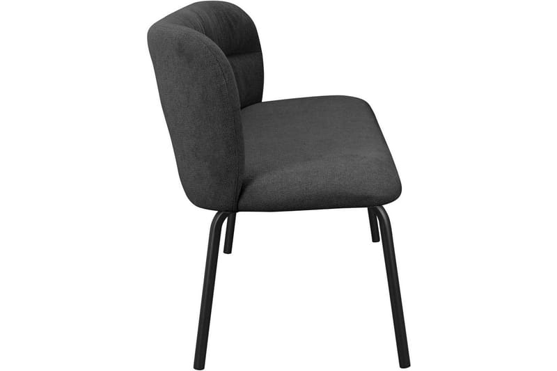 Ruokapenkin Casey Harmaa - Harmaa - Huonekalut - Tuoli & nojatuoli - Penkki - Penkki selkänojalla