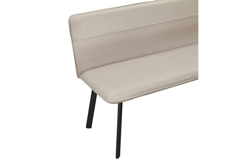 Ruokapenkin Taylor Kermanvärinen - Kermanvärinen - Huonekalut - Tuoli & nojatuoli - Penkki - Penkki selkänojalla