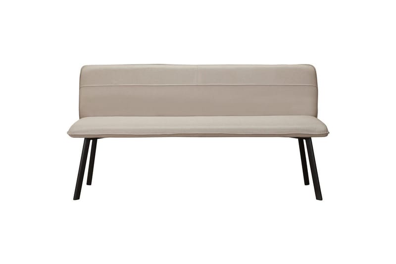 Ruokapenkin Taylor Kermanvärinen - Kermanvärinen - Huonekalut - Tuoli & nojatuoli - Penkki - Penkki selkänojalla