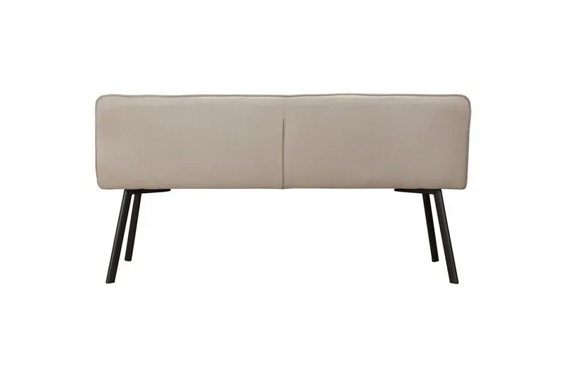 Ruokapenkin Taylor Kermanvärinen - Kermanvärinen - Huonekalut - Tuoli & nojatuoli - Penkki - Penkki selkänojalla