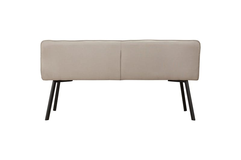 Ruokapenkin Taylor Kermanvärinen - Kermanvärinen - Huonekalut - Tuoli & nojatuoli - Penkki - Penkki selkänojalla