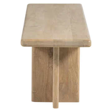 Ruokapenkki Ato 220 cm - Luonnonväri - Huonekalut - Tuoli & nojatuoli - Penkki - Eteispenkki