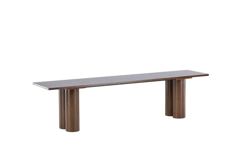 Ruokapenkki Olivia 40x180x45 cm Mokka - Mokka - Huonekalut - Tuoli & nojatuoli - Penkki - Eteispenkki