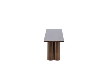 Ruokapenkki Olivia 40x180x45 cm Mokka - Mokka - Huonekalut - Tuoli & nojatuoli - Penkki - Eteispenkki