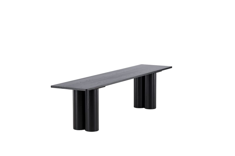 Ruokapenkki Olivia 40x180x45 cm Musta - Musta - Huonekalut - Tuoli & nojatuoli - Penkki - Eteispenkki