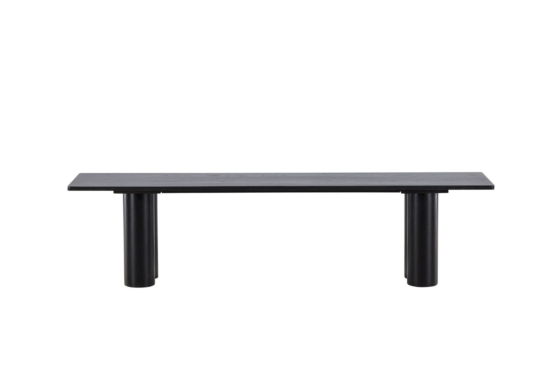 Ruokapenkki Olivia 40x180x45 cm Musta - Musta