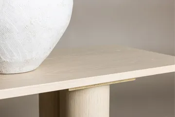 Ruokapenkki Olivia 40x180x45 cm Valkoinen - Valkoinen - Huonekalut - Tuoli & nojatuoli - Penkki - Eteispenkki