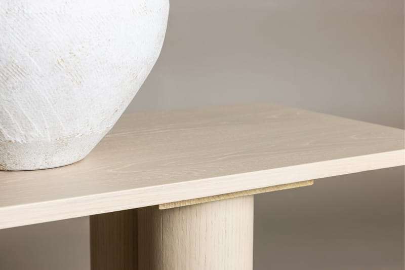 Ruokapenkki Olivia 40x180x45 cm Valkoinen - Valkoinen - Huonekalut - Tuoli & nojatuoli - Penkki - Eteispenkki