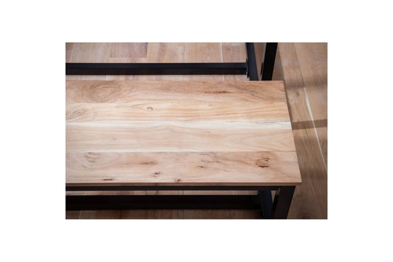 Sittbänk utan ryggstöd Wohnling 120x40 cm - Huonekalut - Tuoli & nojatuoli - Penkki - Eteispenkki