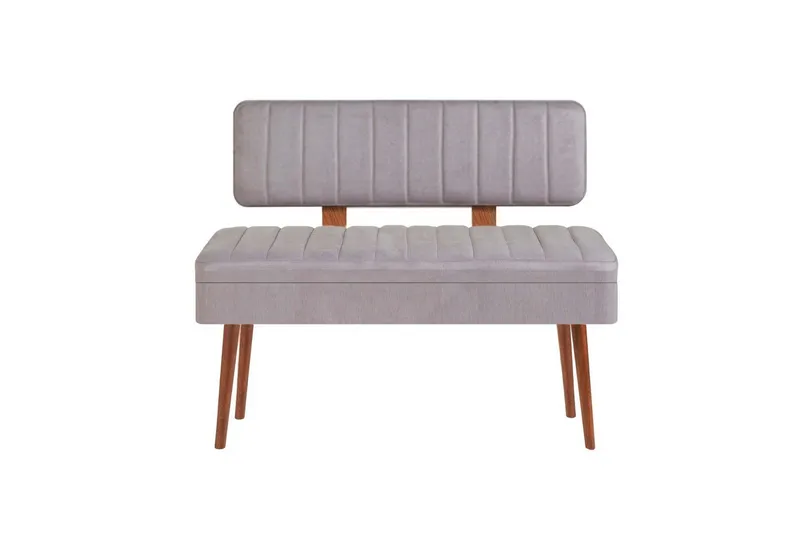 Valsot Penkkituoli 110 cm - Pähkinä/Harmaa - Huonekalut - Tuoli & nojatuoli - Penkki - Eteispenkki