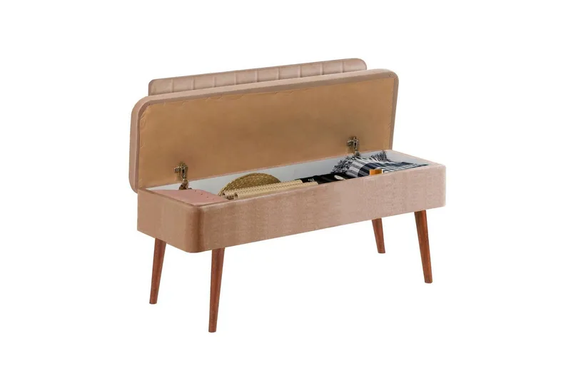 Valsot Penkkituoli 110 cm - Pähkinä/Kivi - Huonekalut - Tuoli & nojatuoli - Penkki - Eteispenkki